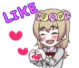 Otaku obsessed with idols sticker #10467459