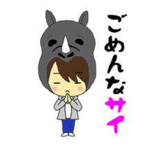 It is the boy of the child forever sticker #10467986