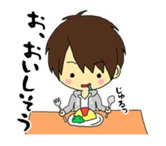 It is the boy of the child forever sticker #10468006