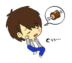 It is the boy of the child forever sticker #10468008