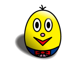 Expressive egg,Charlie!! sticker #10468146