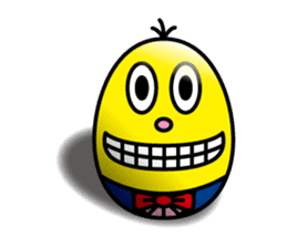 Expressive egg,Charlie!! sticker #10468147