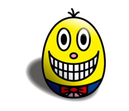Expressive egg,Charlie!! sticker #10468148