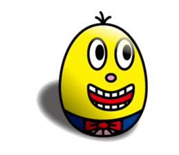 Expressive egg,Charlie!! sticker #10468149