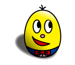Expressive egg,Charlie!! sticker #10468151