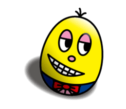 Expressive egg,Charlie!! sticker #10468152