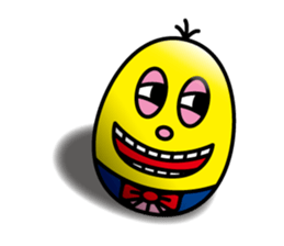 Expressive egg,Charlie!! sticker #10468154