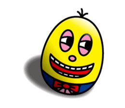 Expressive egg,Charlie!! sticker #10468154