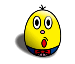 Expressive egg,Charlie!! sticker #10468158