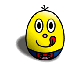Expressive egg,Charlie!! sticker #10468160