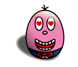 Expressive egg,Charlie!! sticker #10468163