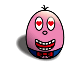 Expressive egg,Charlie!! sticker #10468163