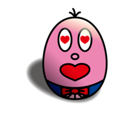 Expressive egg,Charlie!! sticker #10468164