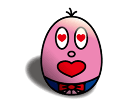 Expressive egg,Charlie!! sticker #10468164