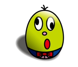 Expressive egg,Charlie!! sticker #10468169