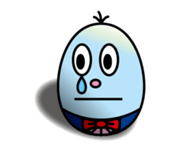 Expressive egg,Charlie!! sticker #10468172
