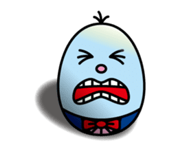 Expressive egg,Charlie!! sticker #10468173