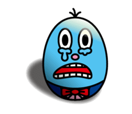 Expressive egg,Charlie!! sticker #10468174