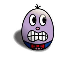 Expressive egg,Charlie!! sticker #10468176