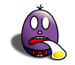Expressive egg,Charlie!! sticker #10468178
