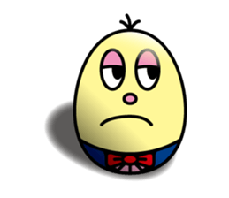 Expressive egg,Charlie!! sticker #10468179