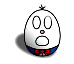 Expressive egg,Charlie!! sticker #10468182