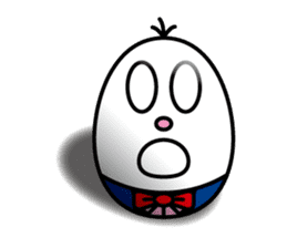 Expressive egg,Charlie!! sticker #10468182
