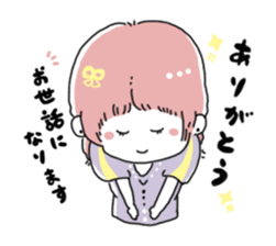 Girl also likes baseball 2 sticker #10468390