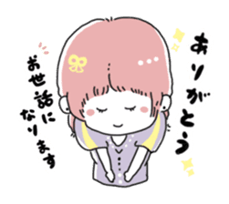 Girl also likes baseball 2 sticker #10468390