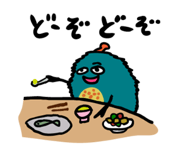 Mr. clumsy mimic Sticker sticker #10468826