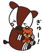 Cute Okapi sticker #10469076