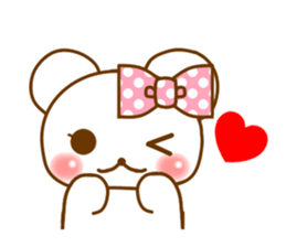 Milk bear Sticker sticker #10470468