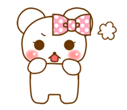 Milk bear Sticker sticker #10470474