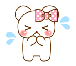 Milk bear Sticker sticker #10470476