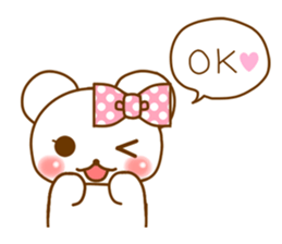 Milk bear Sticker sticker #10470487