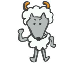 Sheep or Wolf ? sticker #10471026