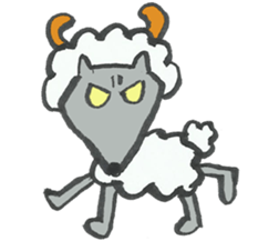 Sheep or Wolf ? sticker #10471027