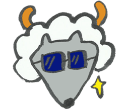 Sheep or Wolf ? sticker #10471034