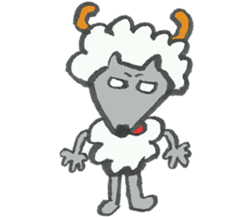 Sheep or Wolf ? sticker #10471035