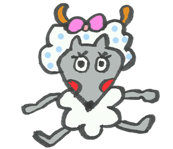 Sheep or Wolf ? sticker #10471036