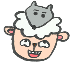Sheep or Wolf ? sticker #10471039