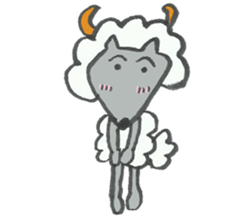 Sheep or Wolf ? sticker #10471045