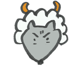 Sheep or Wolf ? sticker #10471063
