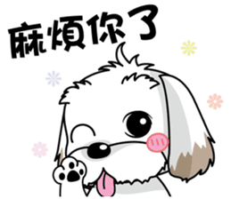 2 Shih Tzu Brothers-Part2 sticker #10471625