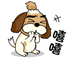 2 Shih Tzu Brothers-Part2 sticker #10471635