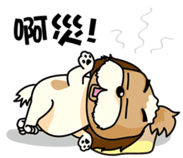 2 Shih Tzu Brothers-Part2 sticker #10471647