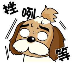 2 Shih Tzu Brothers-Part2 sticker #10471654
