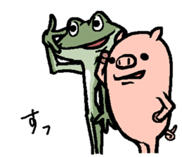 Group talk.That bird with friends. sticker #10471726