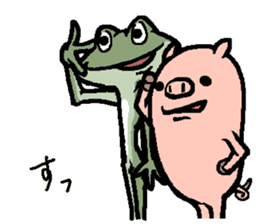 Group talk.That bird with friends. sticker #10471726