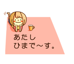 Words of the girl 2 sticker #10471914